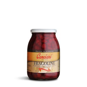 barattolo di fragoline in sciroppo Canciani